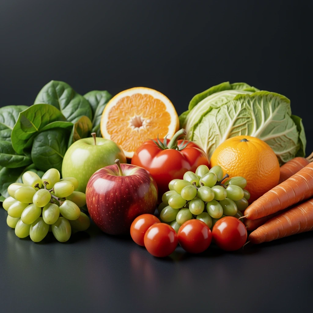 Healthy ingredients concept